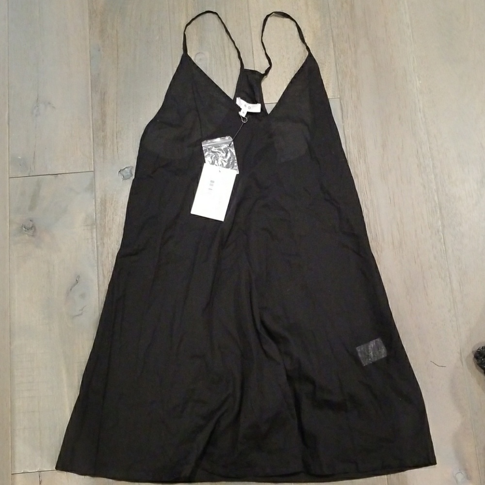 Iro Black Slip Dress Sheer